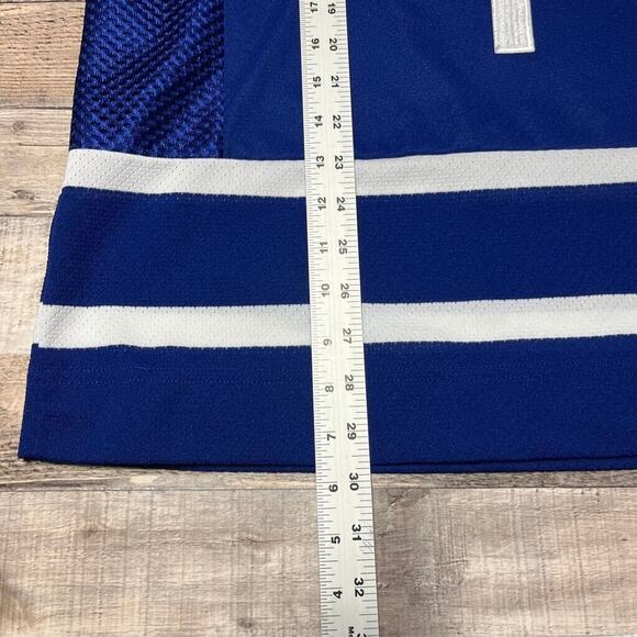 Toronto Maple Leafs Jersey Men's Small Blue Vintage CCM NHL Hockey - Picture 13 of 15